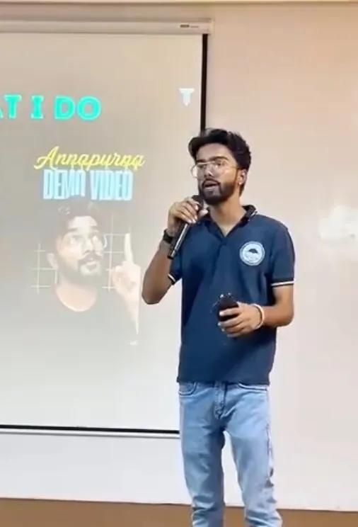Presenting Annapurna on stage