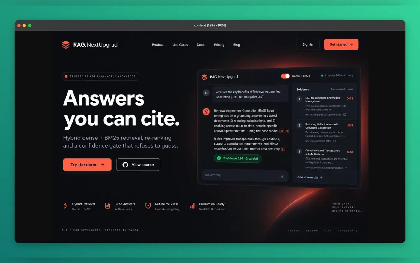 Project screenshot