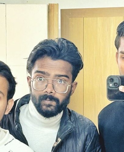 Pranjul Rathour at a campus event