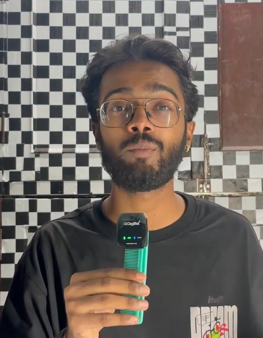 On the mic