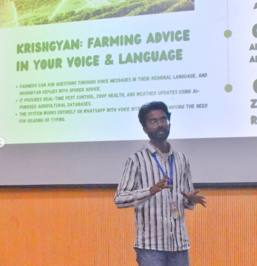 Presenting KrishGyan, farming advice in your voice and language