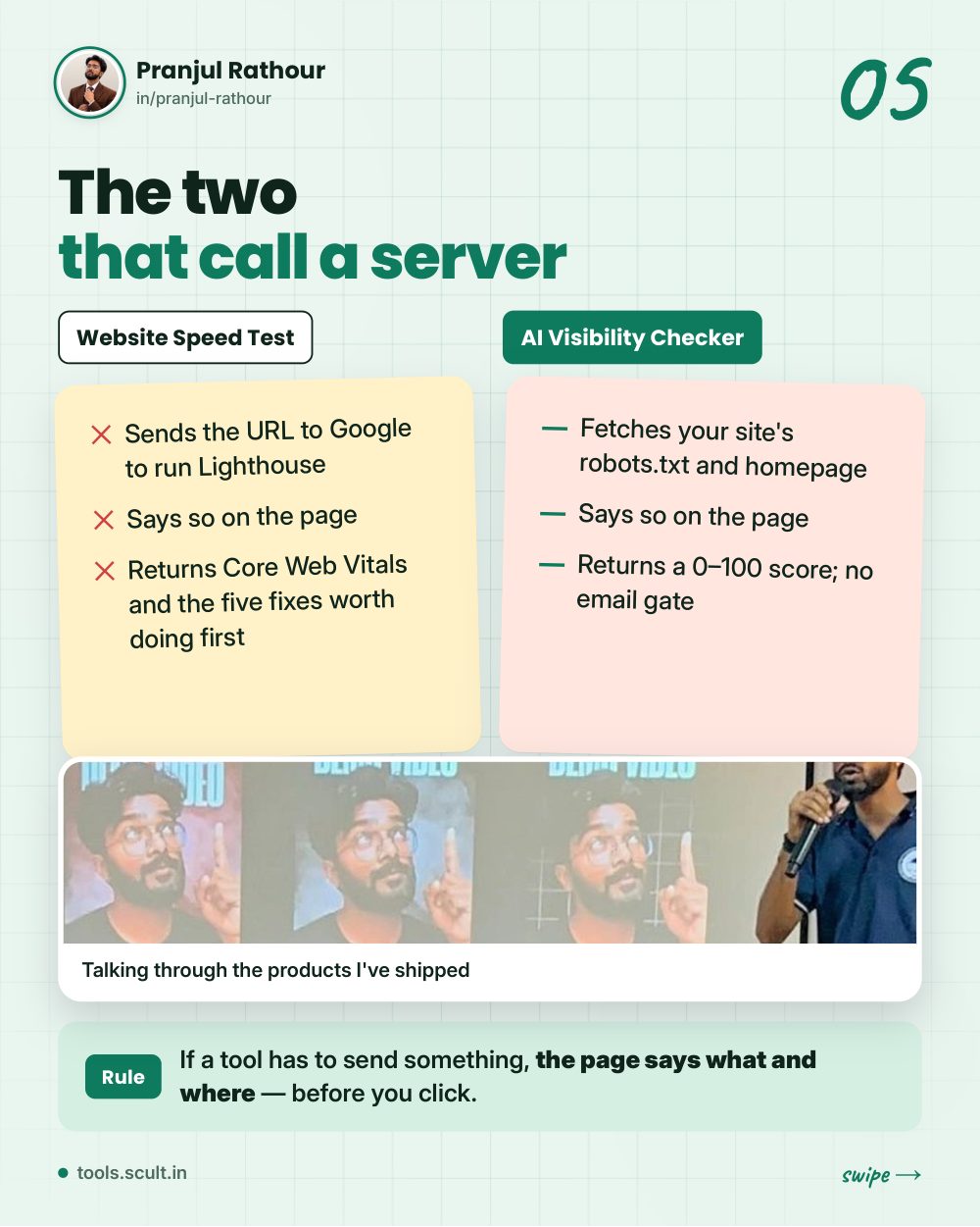 13 of 15 tools never upload a byte, slide 5 of 9