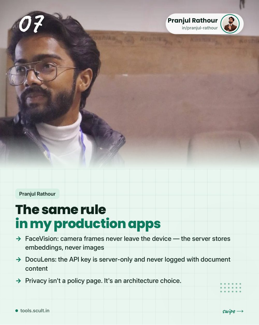 13 of 15 tools never upload a byte, slide 7 of 9