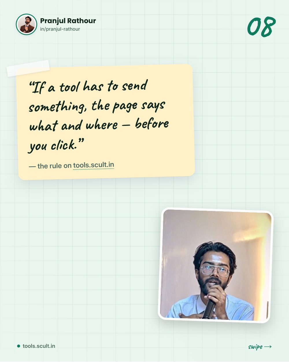 13 of 15 tools never upload a byte, slide 8 of 9