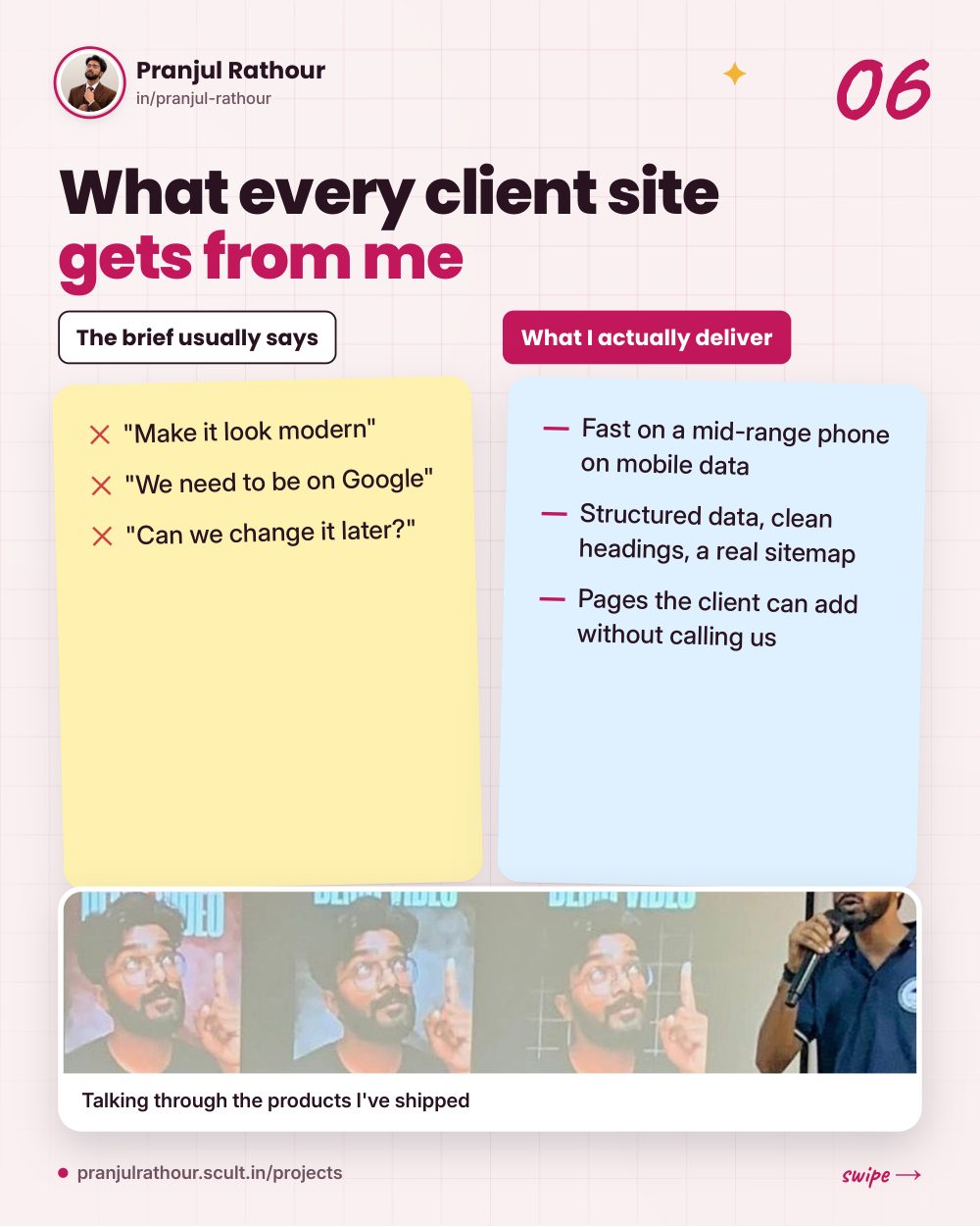 Five client sites, one studio, slide 6 of 9