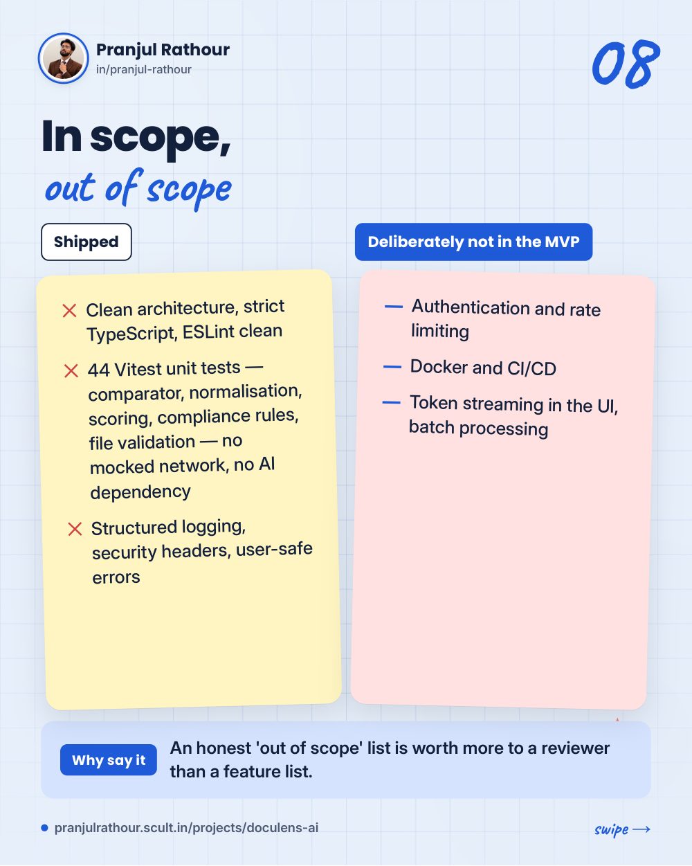 DocuLens AI, slide 8 of 10