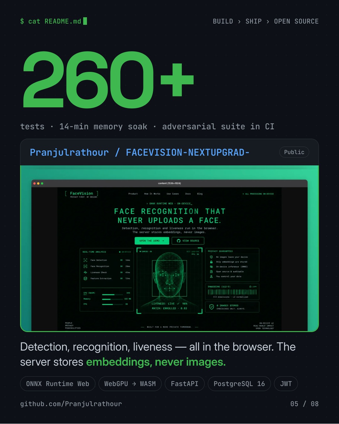 5 production AI apps, all open source, slide 5 of 8