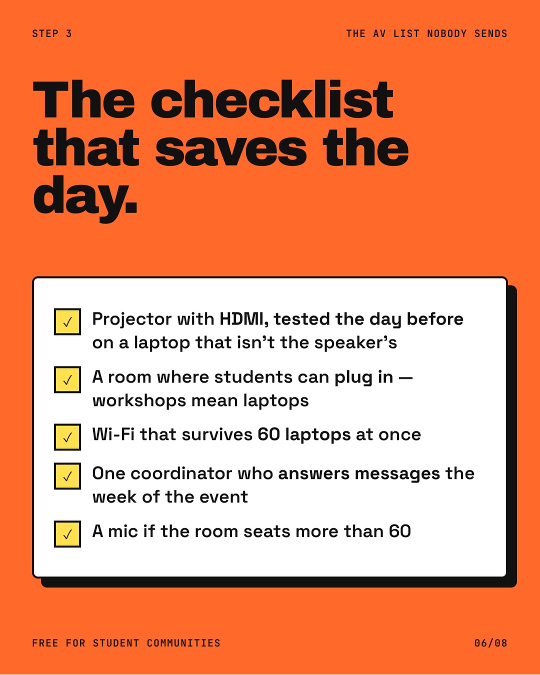 Invite a GenAI speaker: the checklist, slide 6 of 8