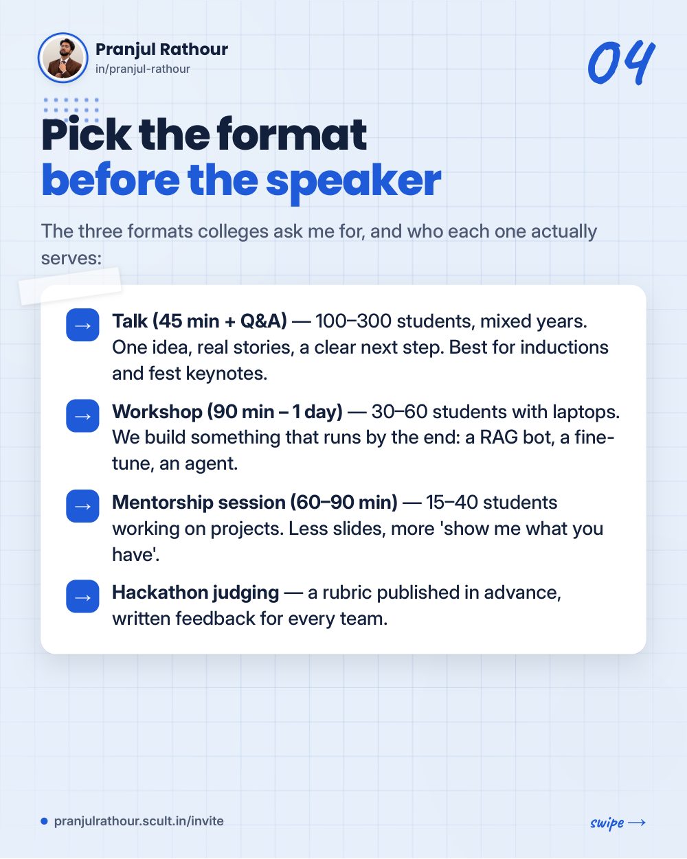 How to invite a GenAI guest speaker to your college, slide 4 of 10