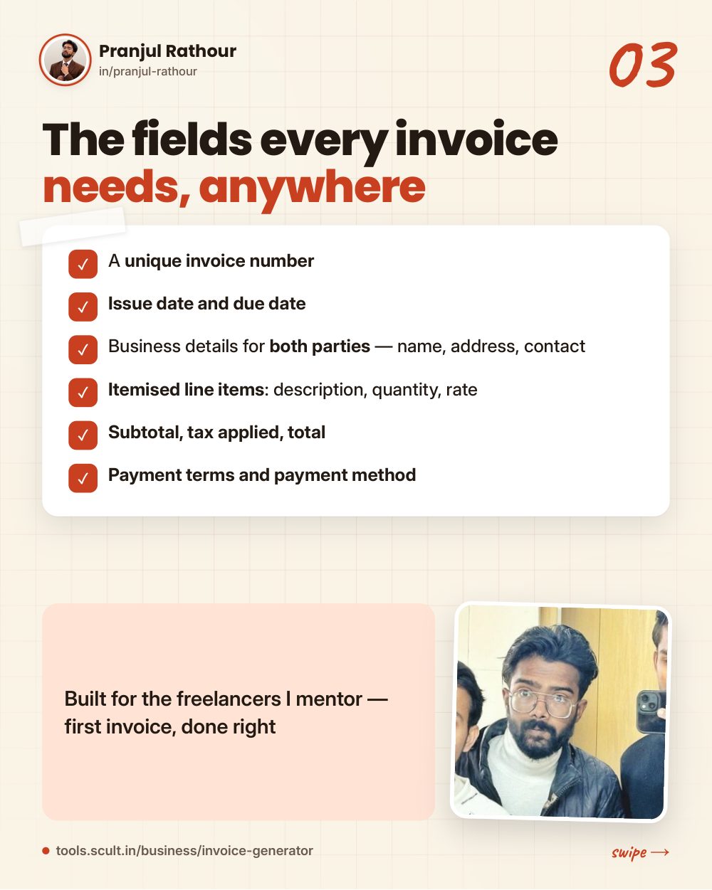 Invoices that get paid on time, slide 3 of 9