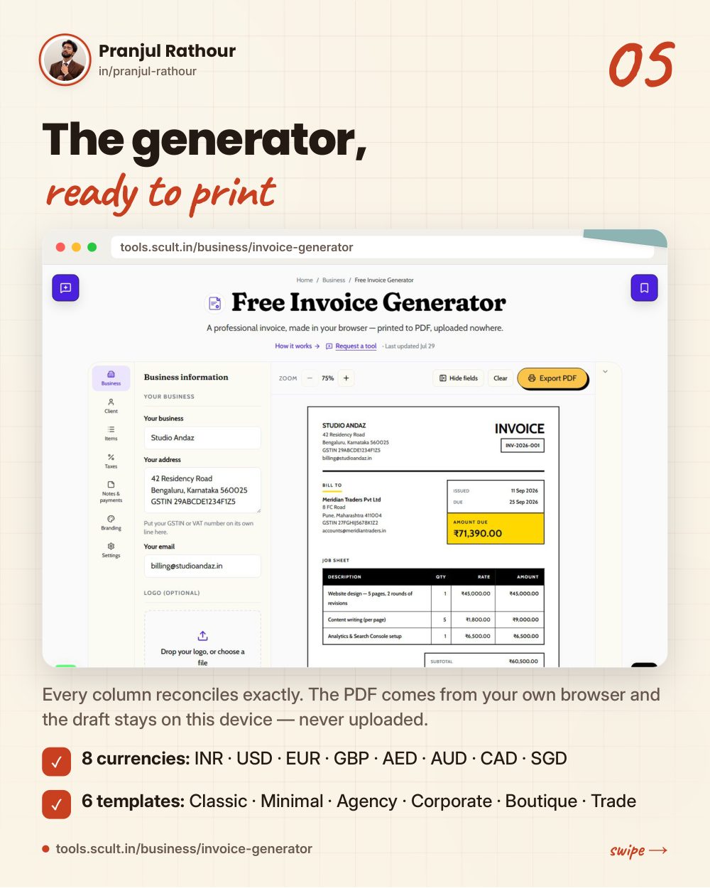 Invoices that get paid on time, slide 5 of 9