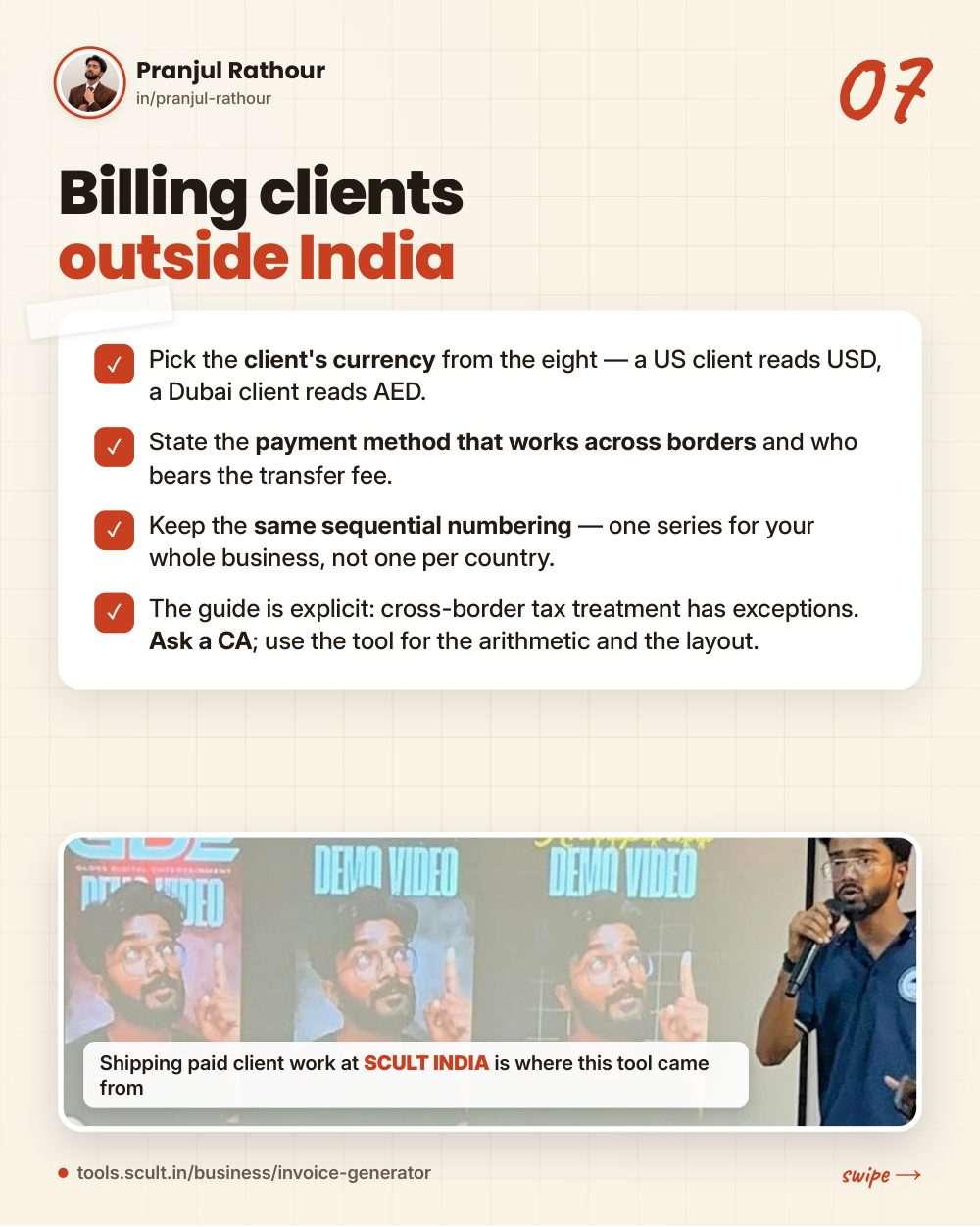 Invoices that get paid on time, slide 7 of 9
