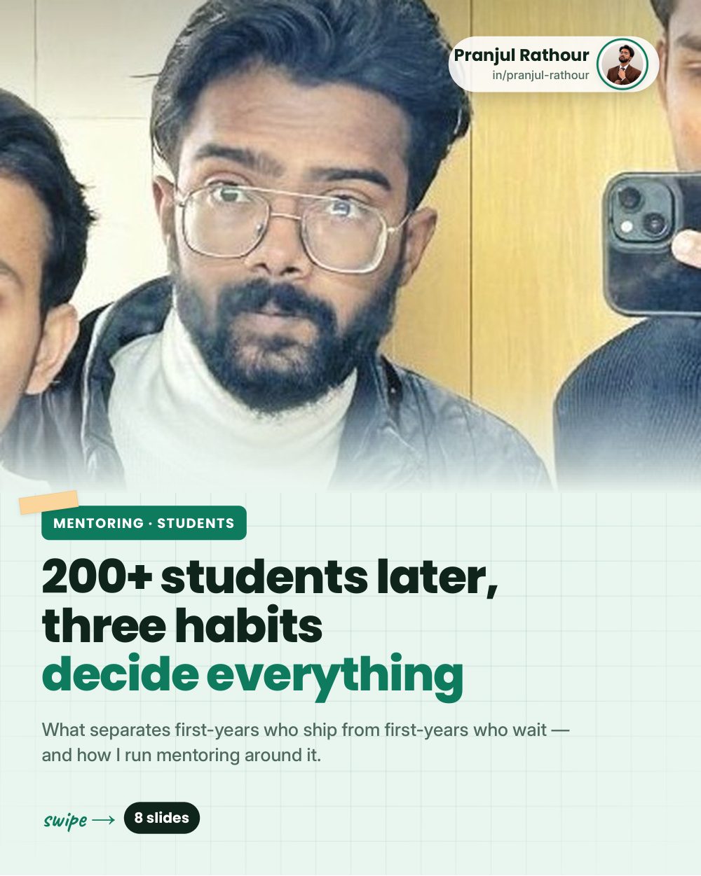 What mentoring 200+ students taught me