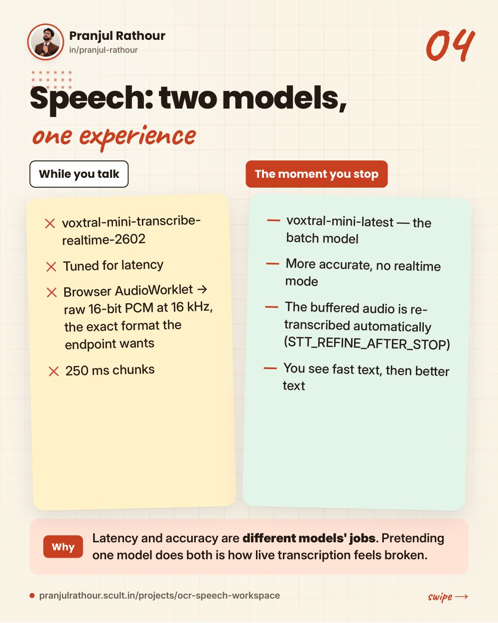 OCR & Speech Workspace, slide 4 of 9