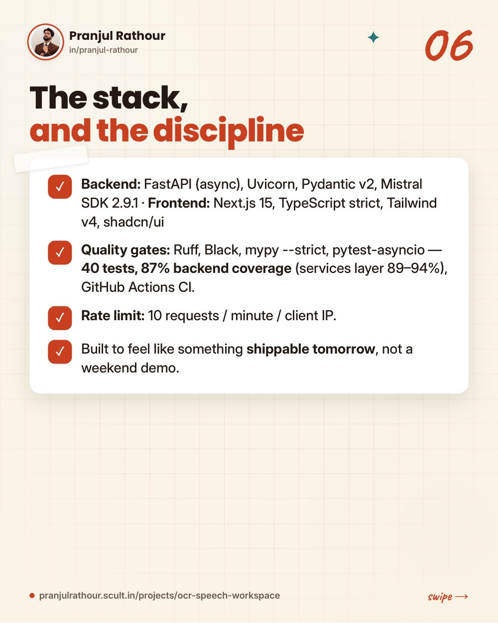 OCR & Speech Workspace, slide 6 of 9