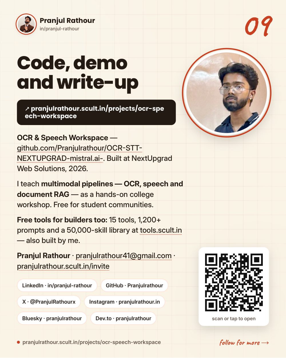 OCR & Speech Workspace, slide 9 of 9