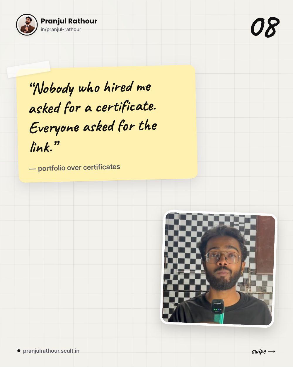 Portfolio over certificates, slide 8 of 9