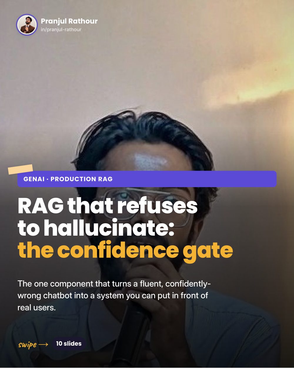 RAG that refuses to hallucinate