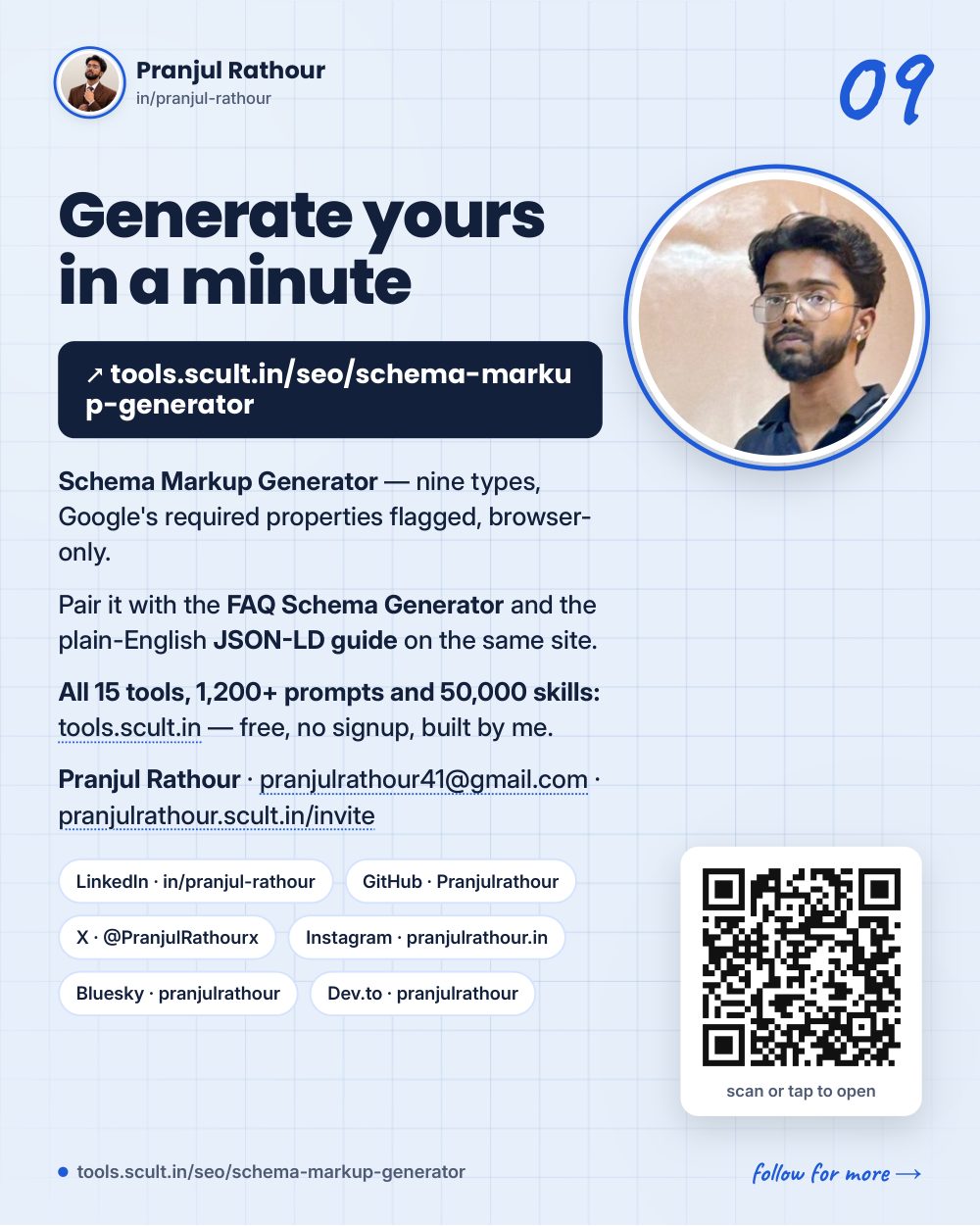Schema Markup Generator, slide 9 of 9