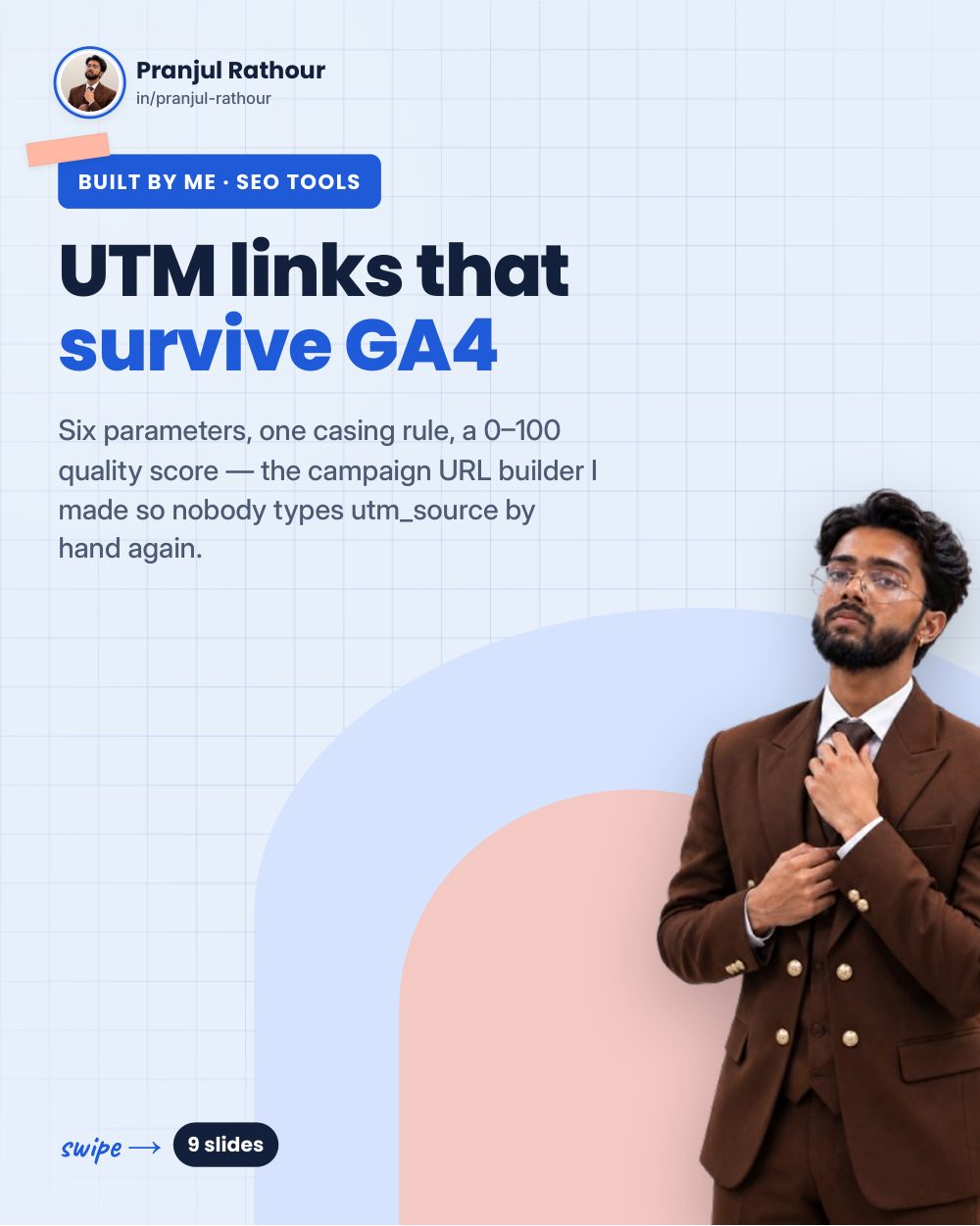 UTM links that survive GA4