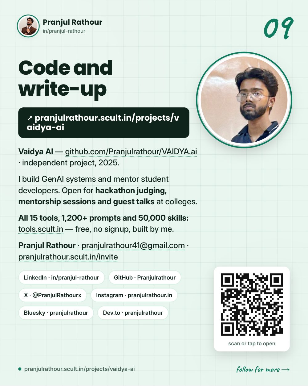 Vaidya AI, slide 9 of 9