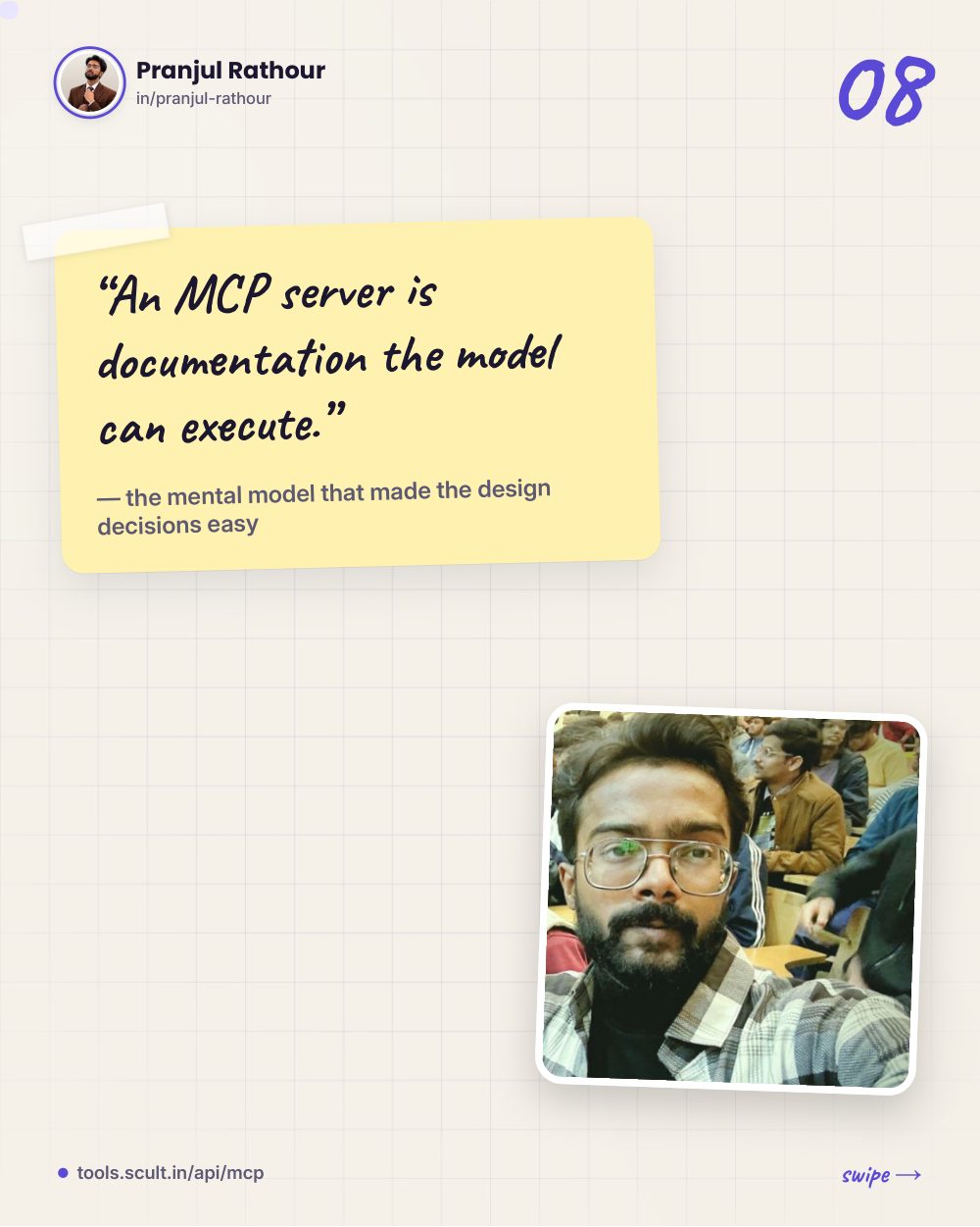 What MCP actually is, slide 8 of 9